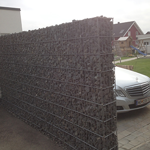 Basalt gabion